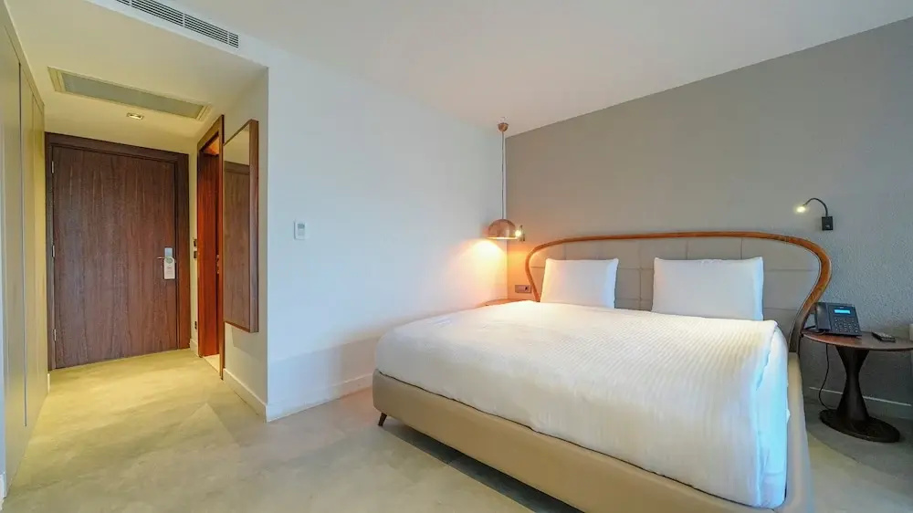 Deluxe Double room with balcony and with mountain view (full double bed)