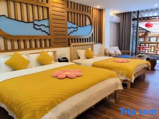 Standard Family room with balcony and with river view