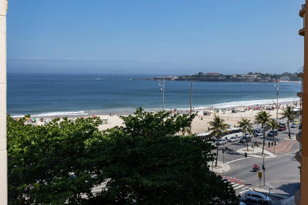 Pineapples BI701 - Apartamento 2 quartos em Copacabana com vista para o mar à 50m da praia