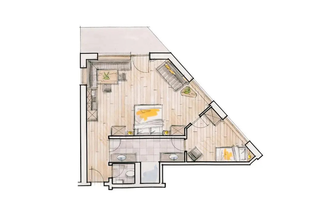 Aparthotel Stacherhof - Chambres