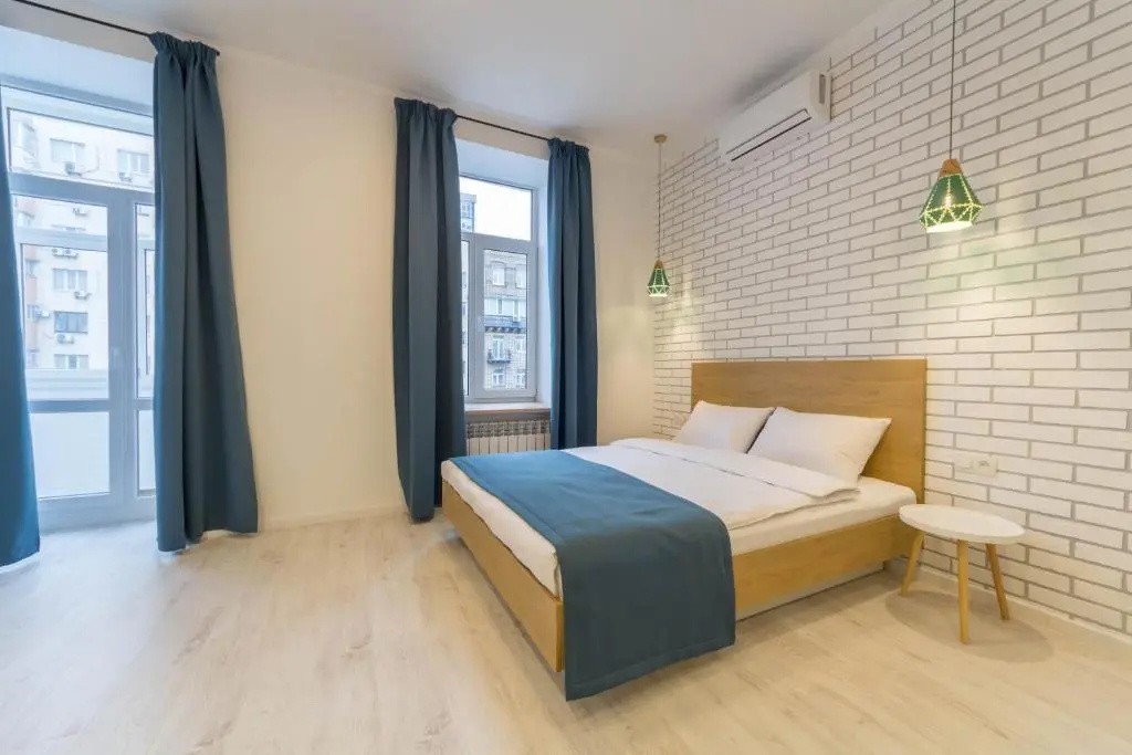 Studio with balcony