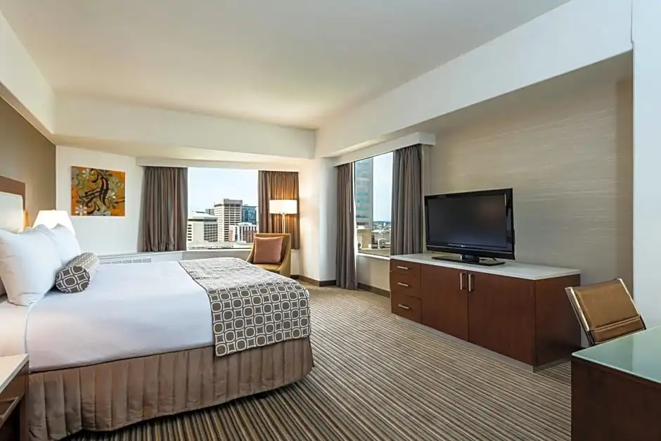 Double room with city view (full double bed)