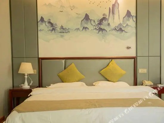 GreenTree Inn Anhui Fuyang Funan East Huaihe Road Express Hotel - Chambres