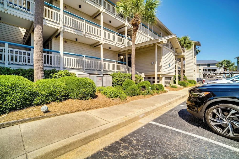 Pool Access & Views at Saint Helena Island Condo!