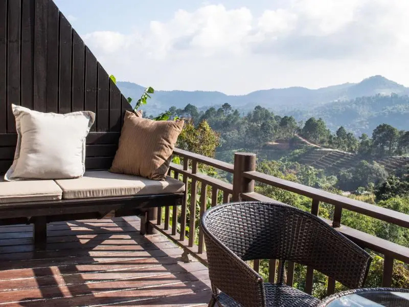 Standard Family room with garden view