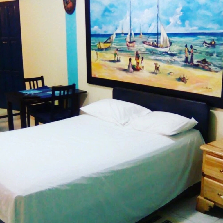 頂級四人公寓，配有雙人床