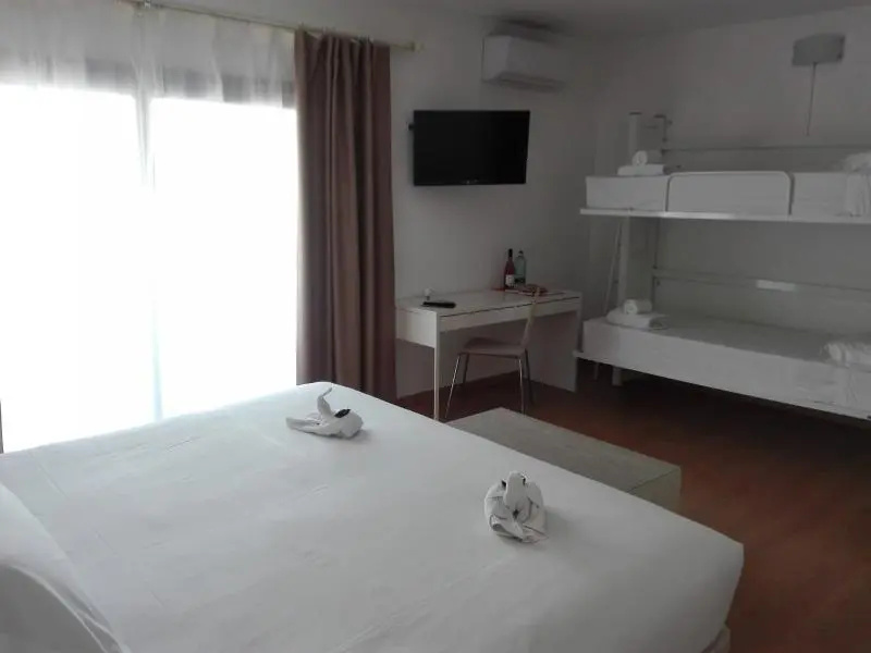 Standard Double room with balcony and with partial sea view (full double bed)