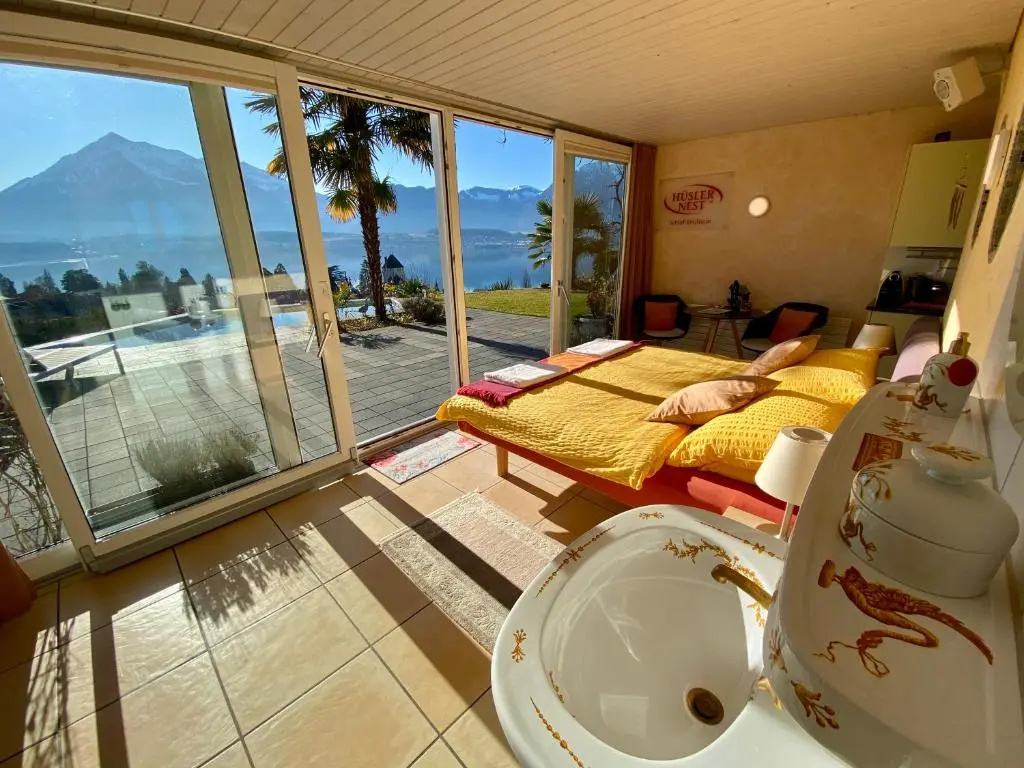 Studio with lake view