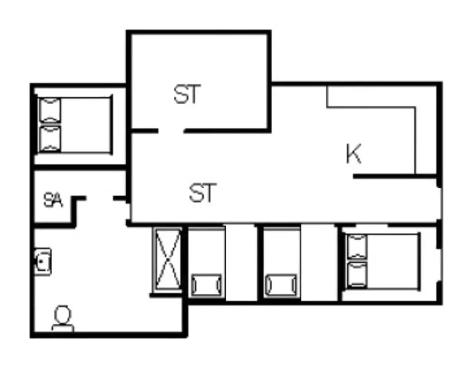 6 Person Holiday Home in Fano