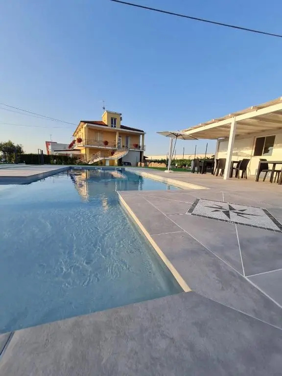 Standard Double room with pool view (full double bed)