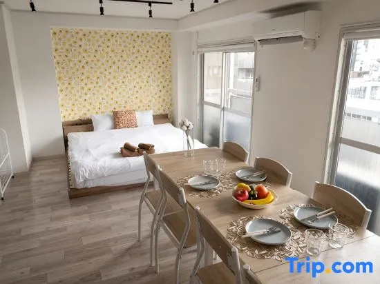 Shinjuku | Maximum 4ppl | Queen×2 | 3-minute walk from the station | 42sqm private | 702 사진 1