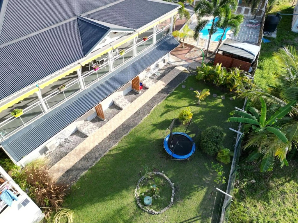 Appartement d'une chambre avec piscine partagee jardin clos et wifi a Le Gosier a 2 km de la plage
