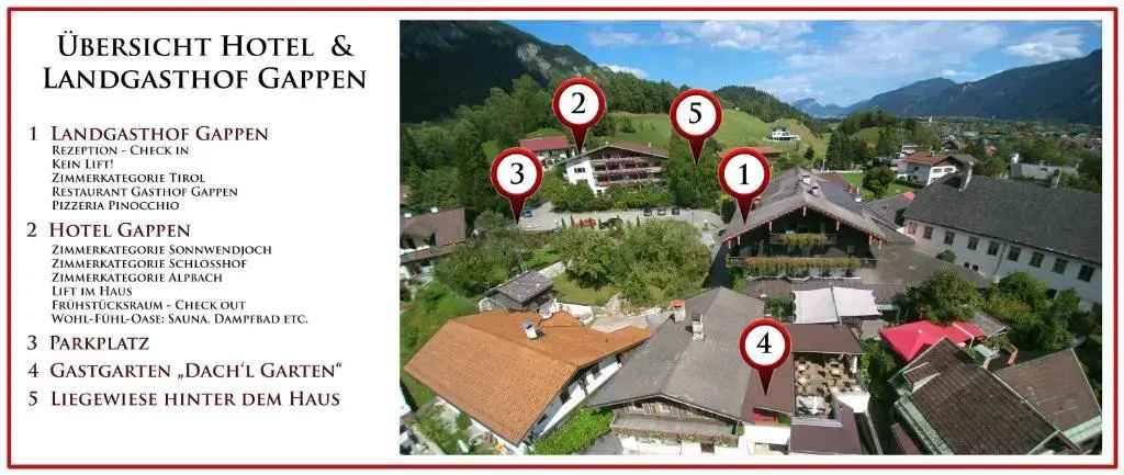 Hotel Landgasthof Gappen - Chambres