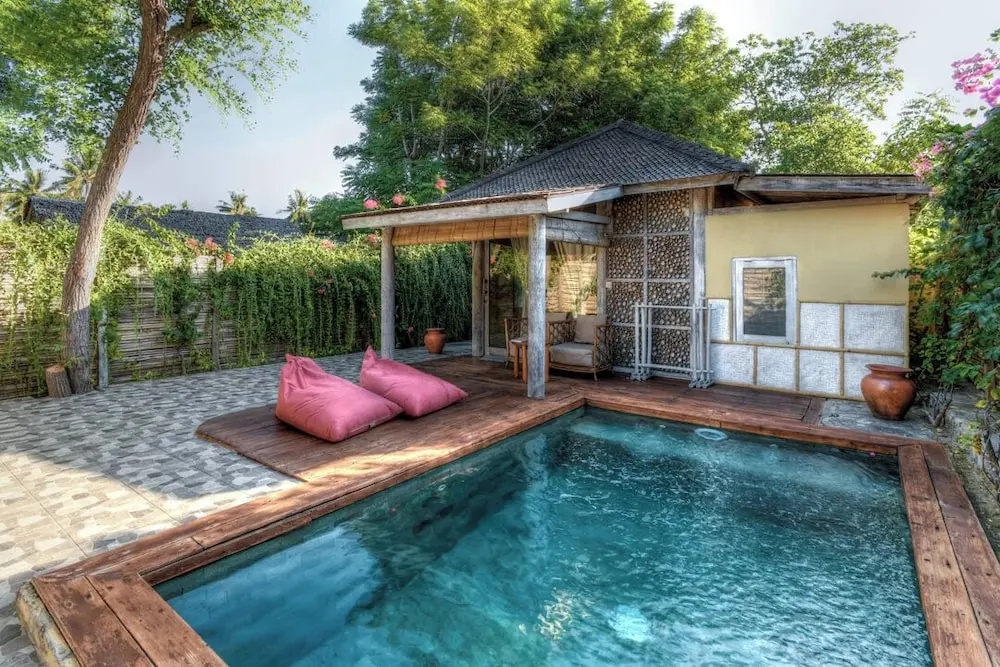 Les Villas Ottalia  Yoga and Diving, Gili Meno - Chambres