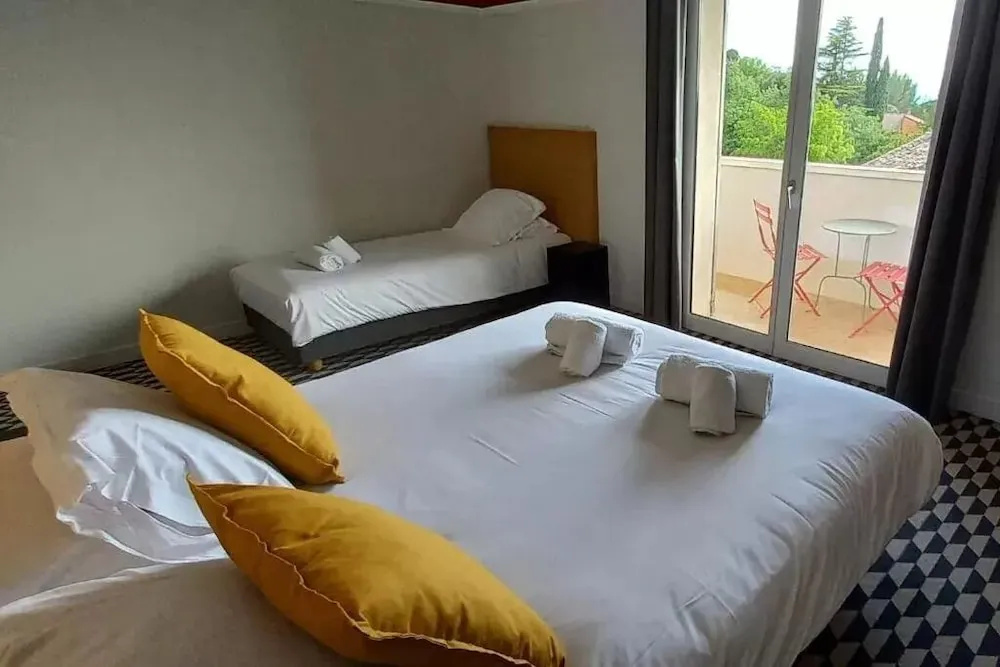 Superior Triple room with balcony and with mountain view