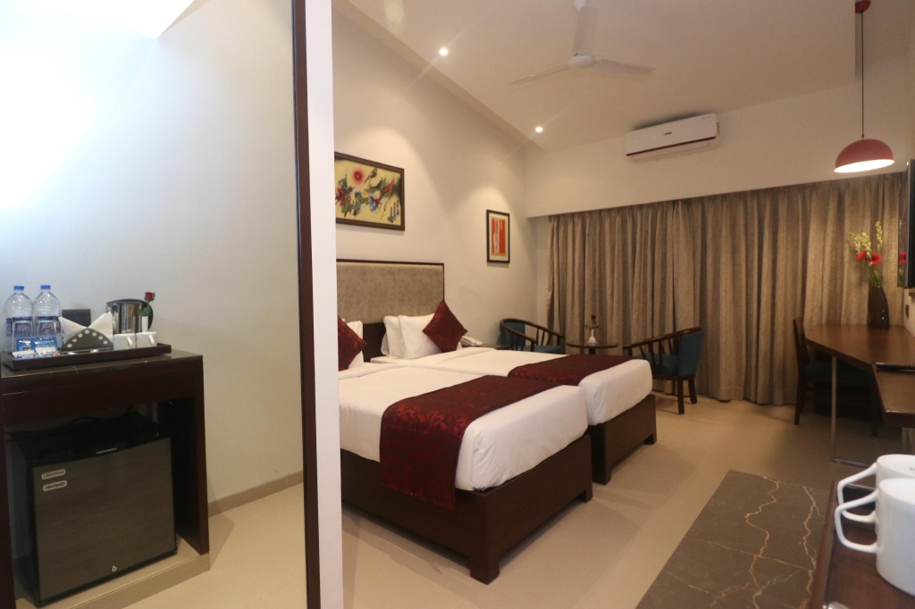 Standard Double room with garden view (twin beds)
