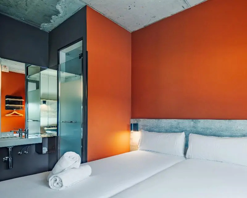 Двухместный номер Standard 2 отдельные кровати в Ibis Budget Madrid Aeropuerto