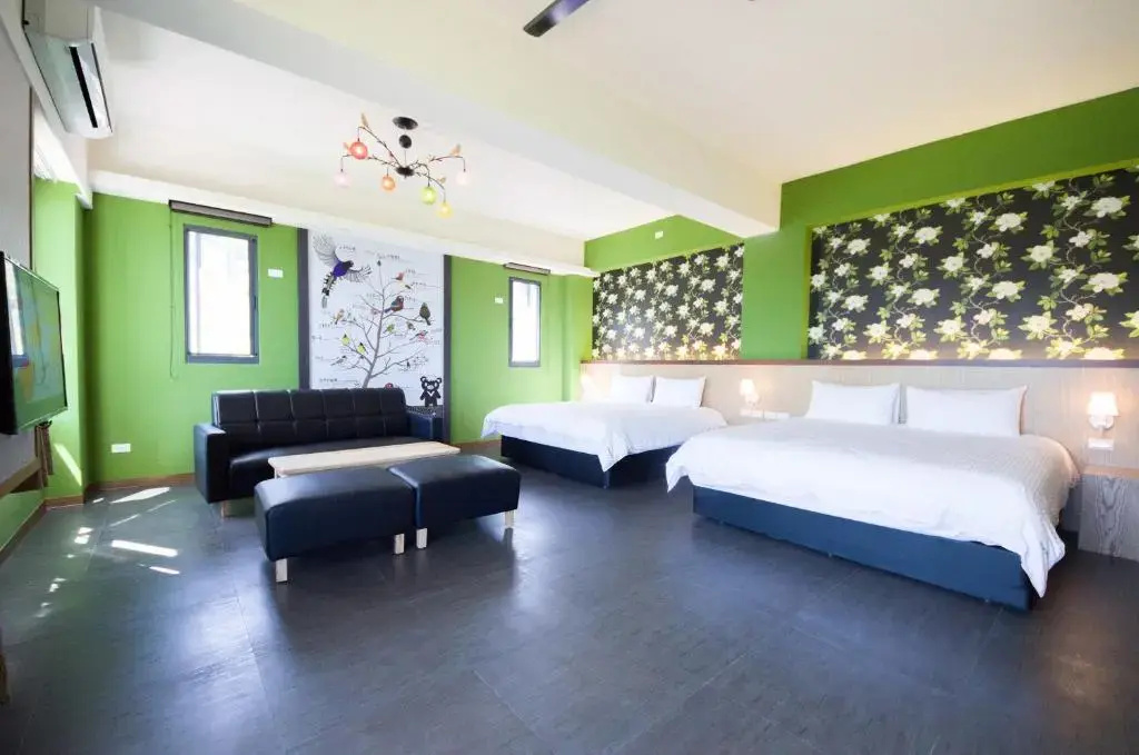 Standard Quadruple room with balcony