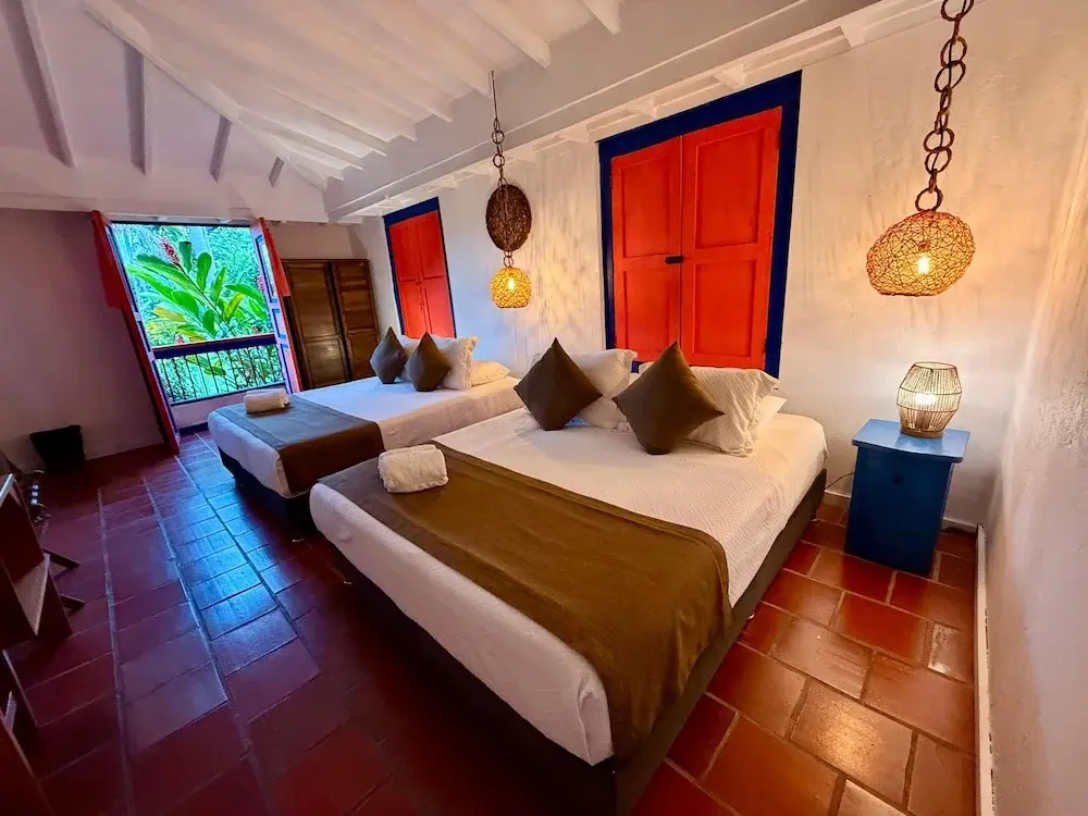 Hacienda Hotel El Percal - Chambres
