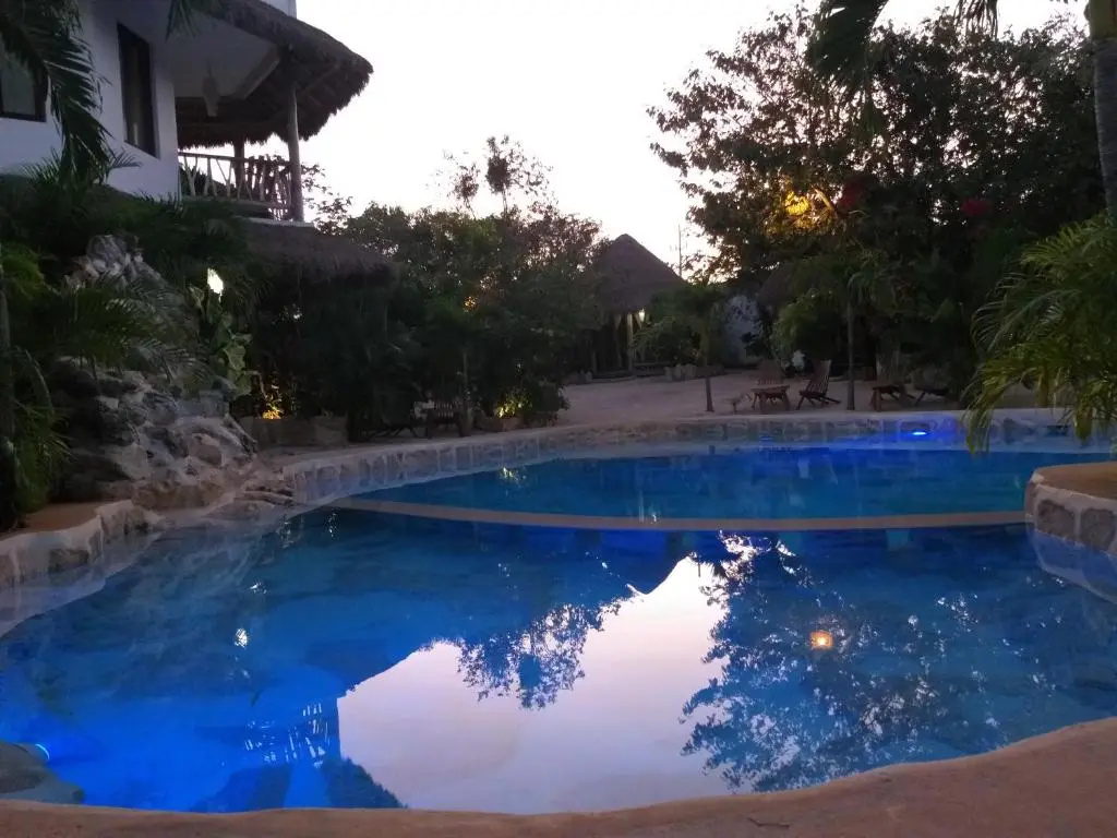 Villa with pool view