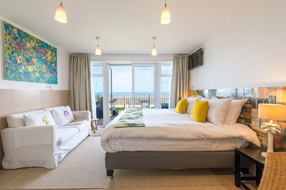 Standard Double room with balcony and with sea view (full double bed)