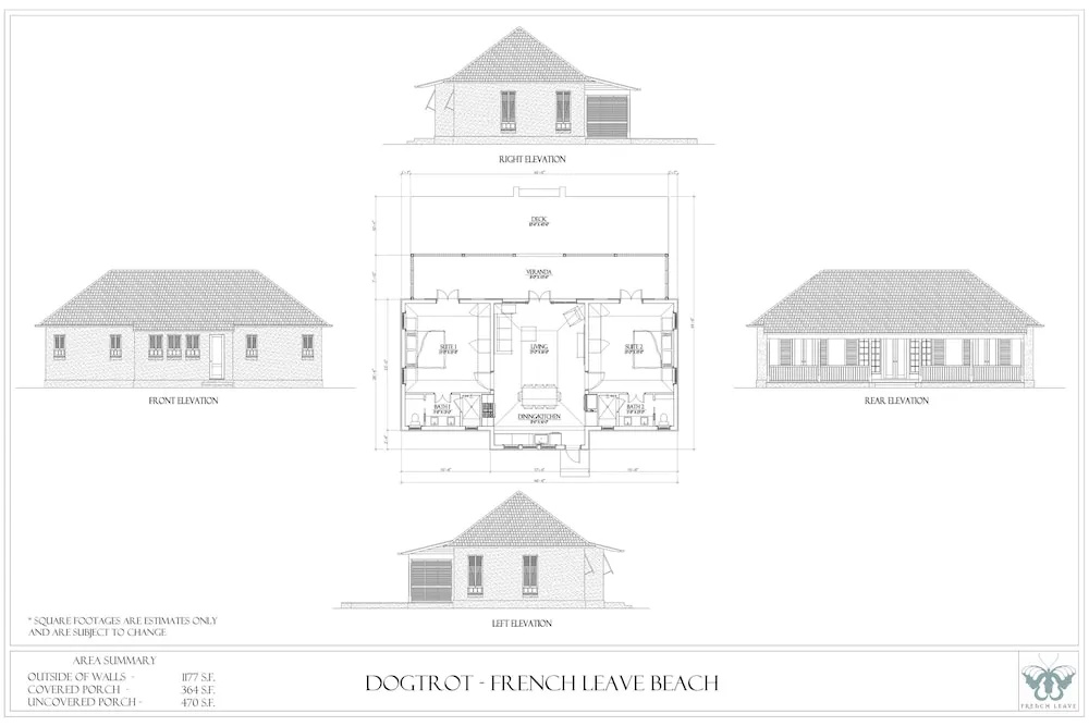 French Leave South Beach Dogtrot Villa 2 Bedroom Villa