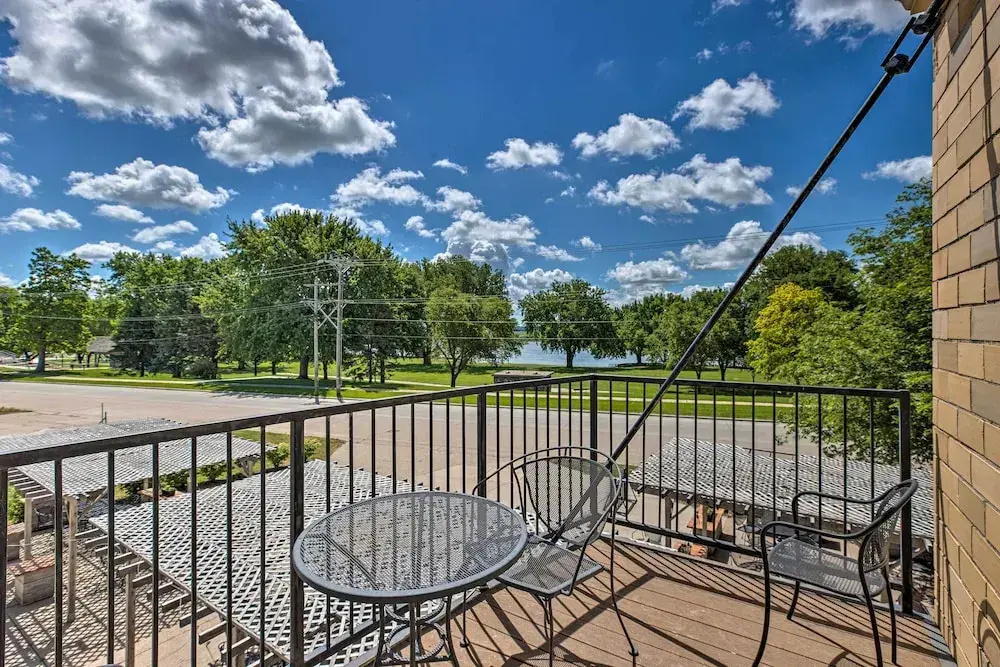 Downtown Yankton Apartment w/ Patio & River View!