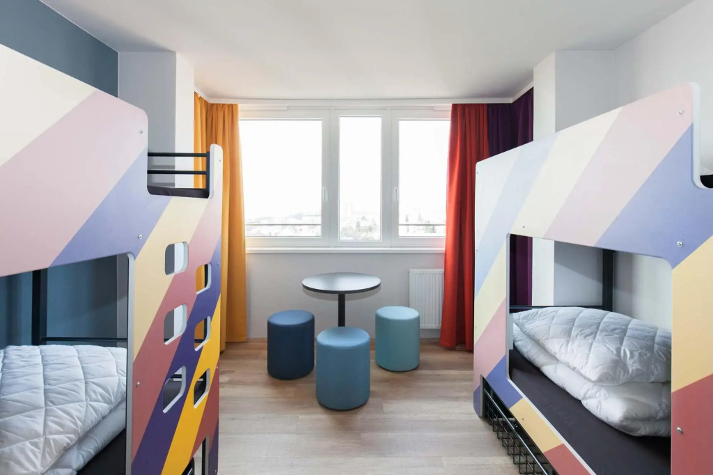 A&O Prague Rhea - Chambres