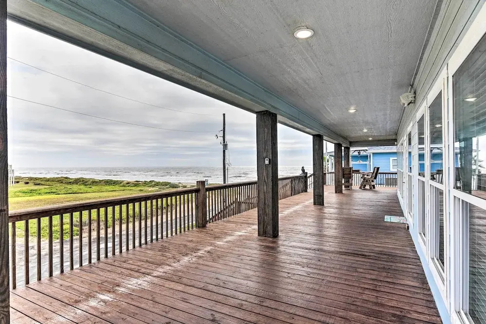 Group Getaway w/ Deck, Steps to Crystal Beach!