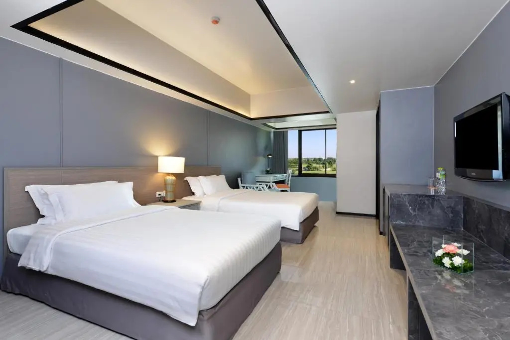 Tinidee Hotel Bangkok Golf Club Room Type - SUPERIOR, TWIN BEDS