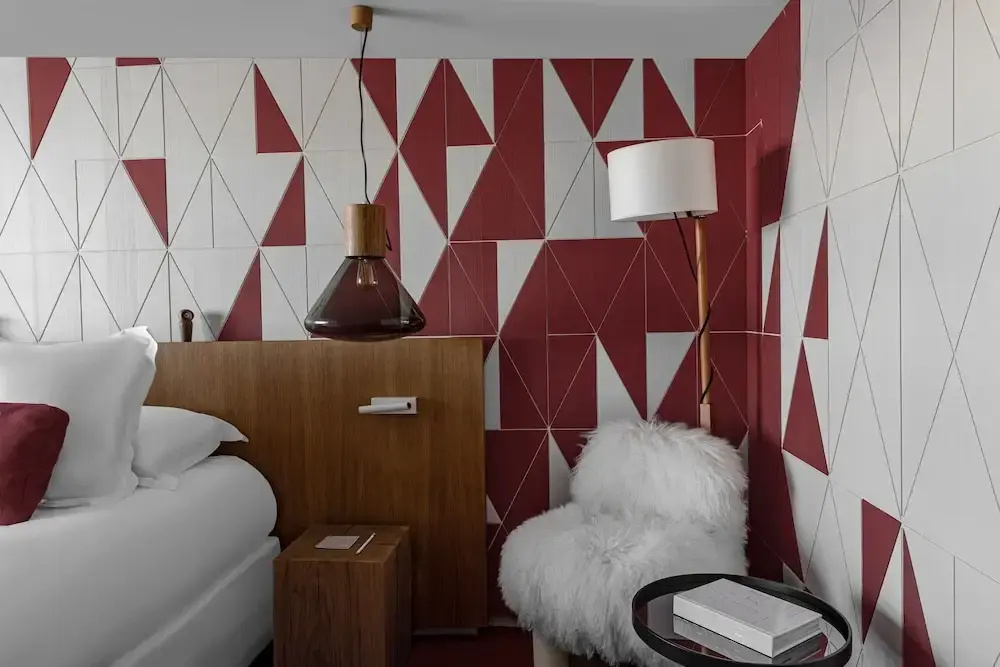 White 1921 Courchevel - Chambres