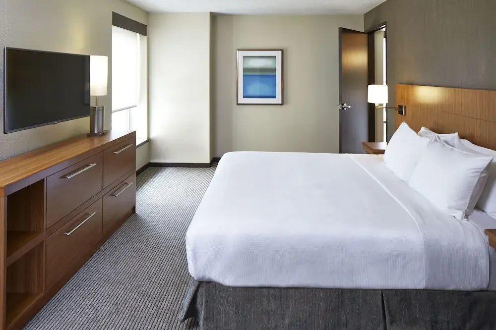 Accessible Double Suite full double bed