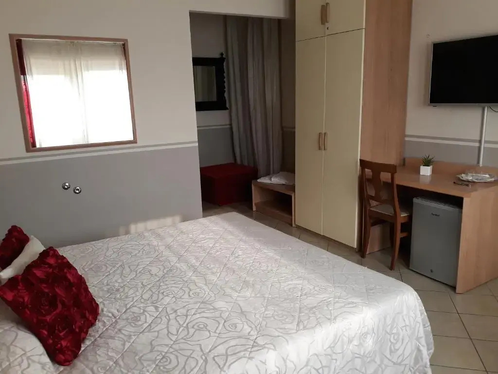 尊貴單人房,配有雙人床