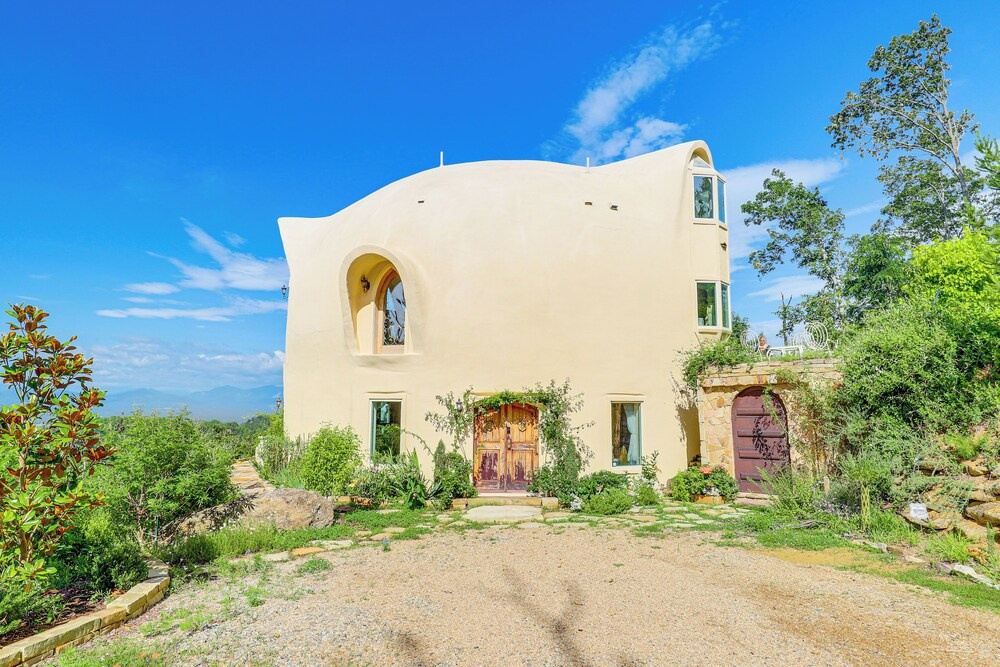 Unique Mountain-view Dome Home in Weaverville