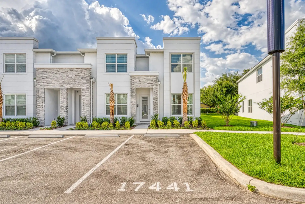 Modern and spacious home with private pool near Disney