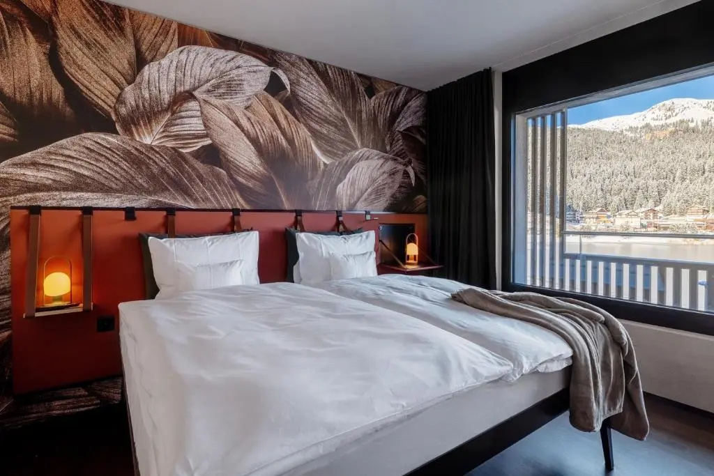 Standard Double room with lake view (full double bed)