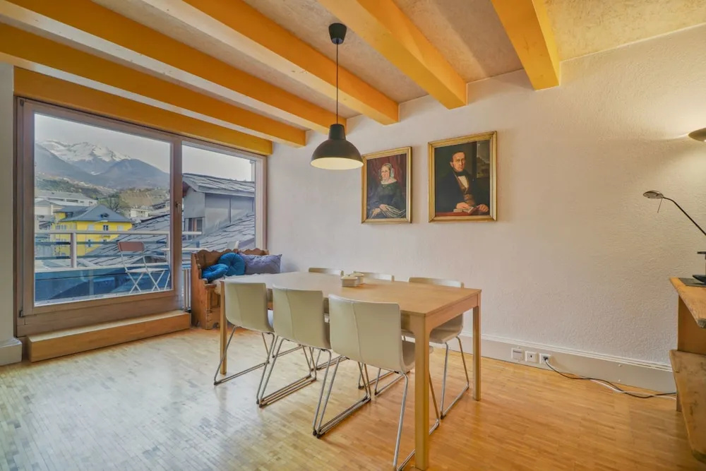 Cozy Penthouse in the old Town of Sion - фото 6