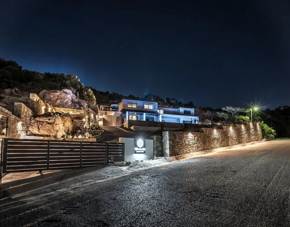 Hillside Villa With Private Waterfall Pool and Glorious Terrace With Panoramic Views