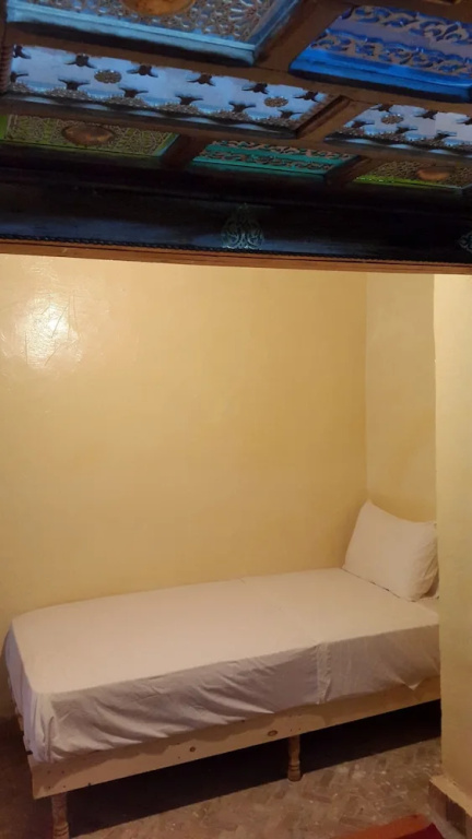 Bed in Dorm with city view