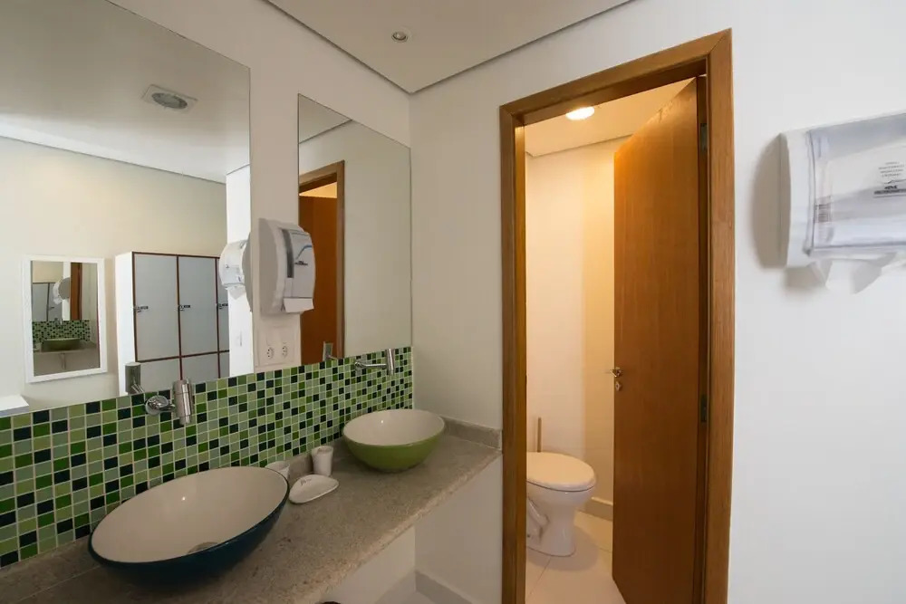 Кровать в общем номере в Brazilodge All Suites Hostel