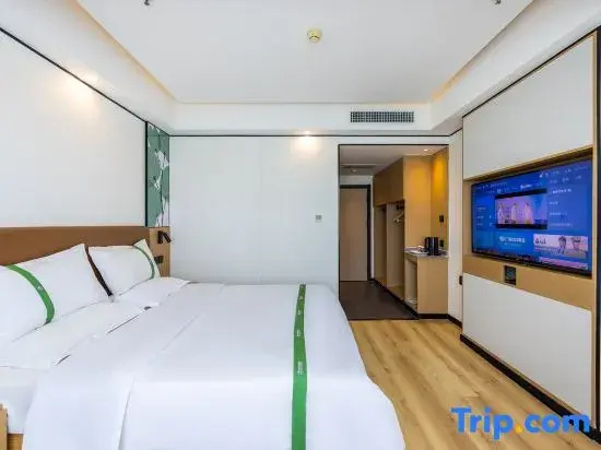 GreenTree Inn LanZhou YanBei Road United University Express Hotel - Chambres