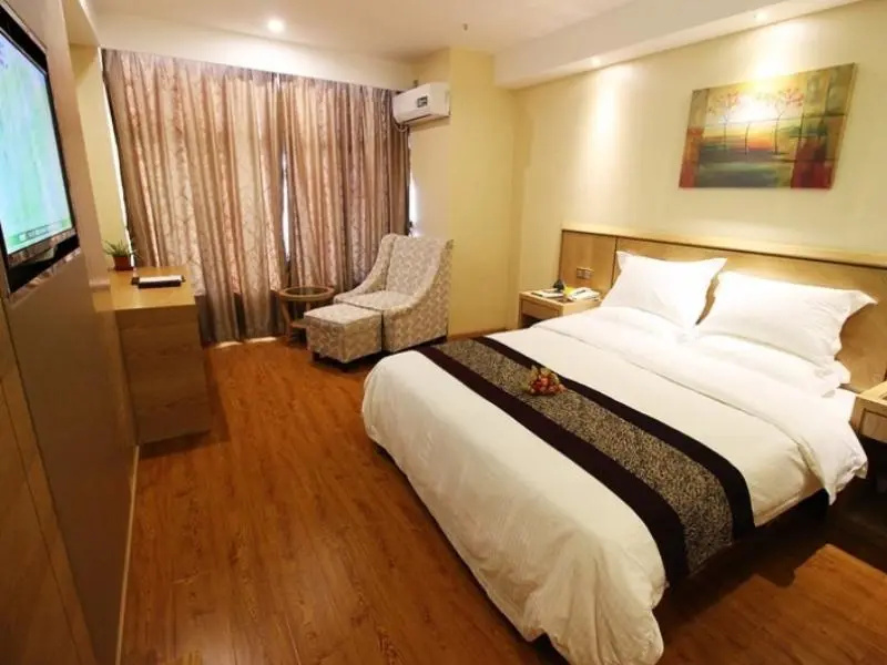 GreenTree Inn Jiangsu Wuxi Huishan High-Speed Rail Qianzhou Chongwen Road Business Hotel - Chambres