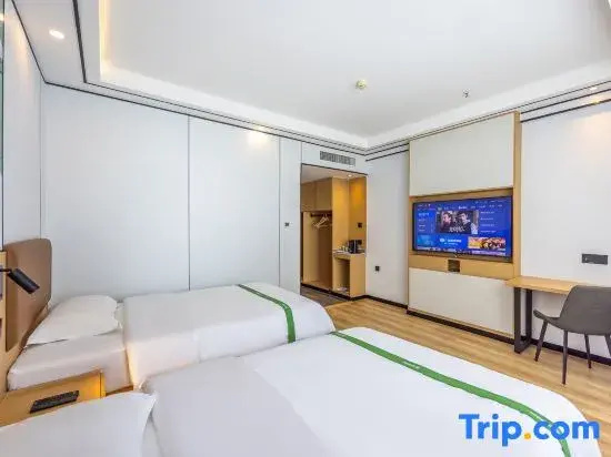 GreenTree Inn LanZhou YanBei Road United University Express Hotel - Chambres