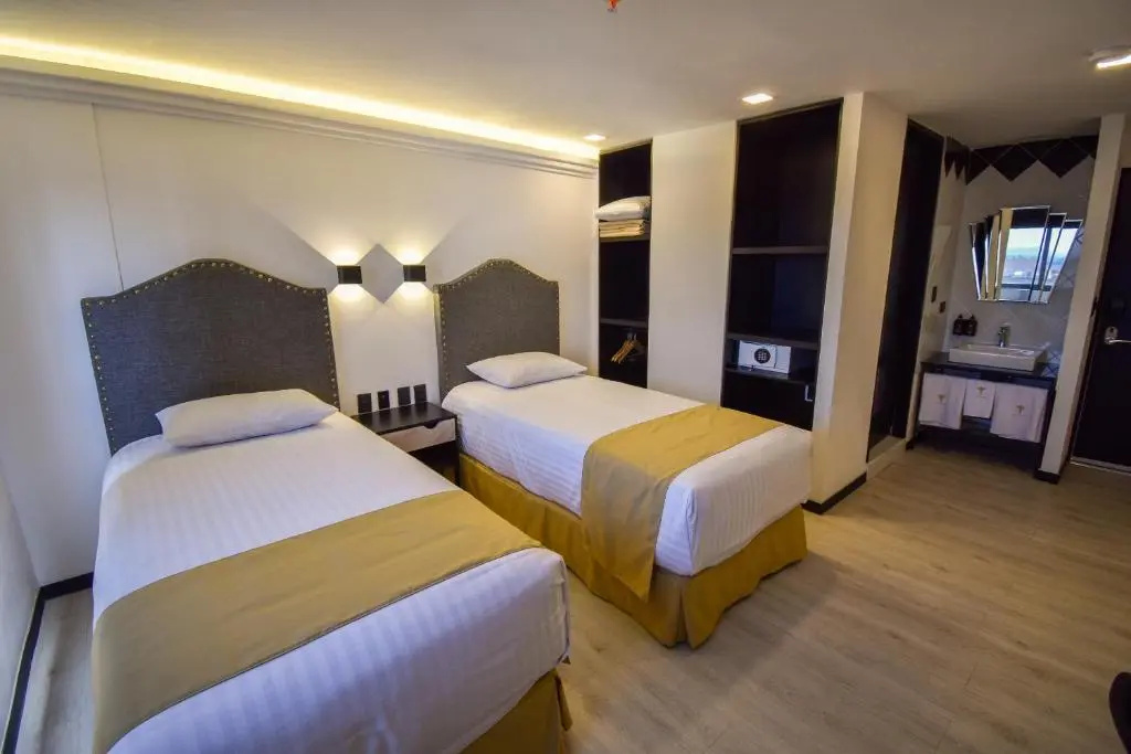 Standard Double room with city view (twin beds)
