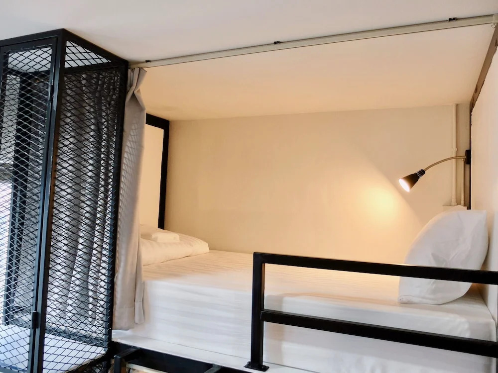 Кровать в общем номере в Diamond & Rust Hostel