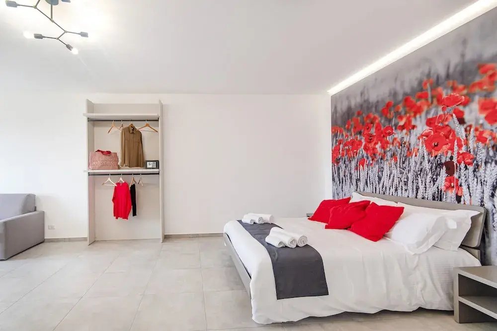 Standard Quadruple Family room with balcony and with view