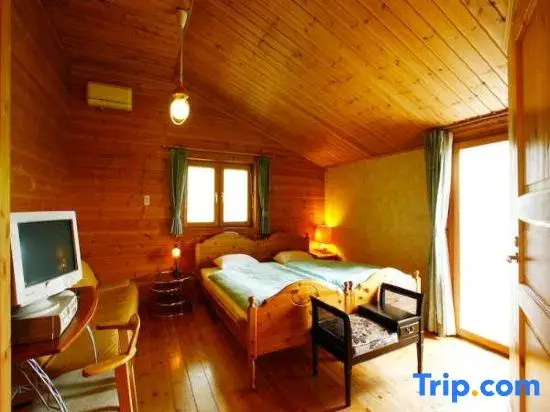 Double Suite with mountain view full double bed