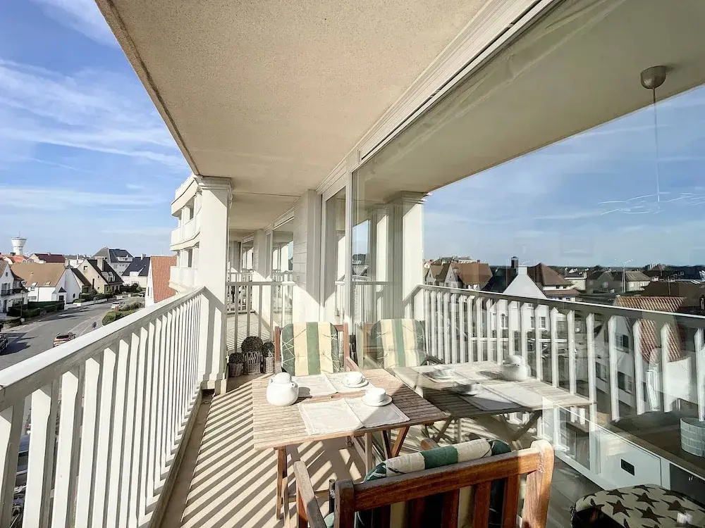 Apartment Near Belgian Coast With Terrace