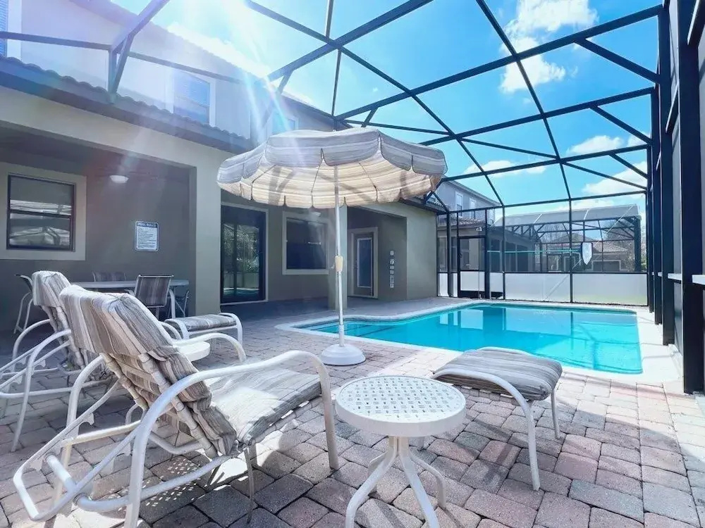Beautiful 7 Bed Pool Home With Game Room-9117ecl 7 Bedroom Home