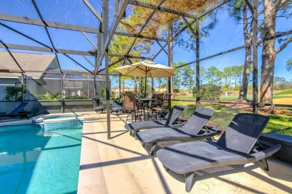 Fabulous Golf Course View Private Pool Game Room! 7 Bedroom Home by RedAwning